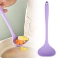 thumbnail image 2 of Xyadri Silicone Cooking Utensils Set for Nonstick Cookware, Non-Scratch Serving Spoon, Soup Spoons for Mixing Stirring, Kitchen Utensils Set with Holder, Heat Resistant Silicone, 2 of 5