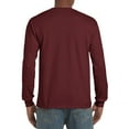 thumbnail image 5 of Gildan Mens Plain Crew Neck Ultra Cotton Long Sleeve T-Shirt, 5 of 5