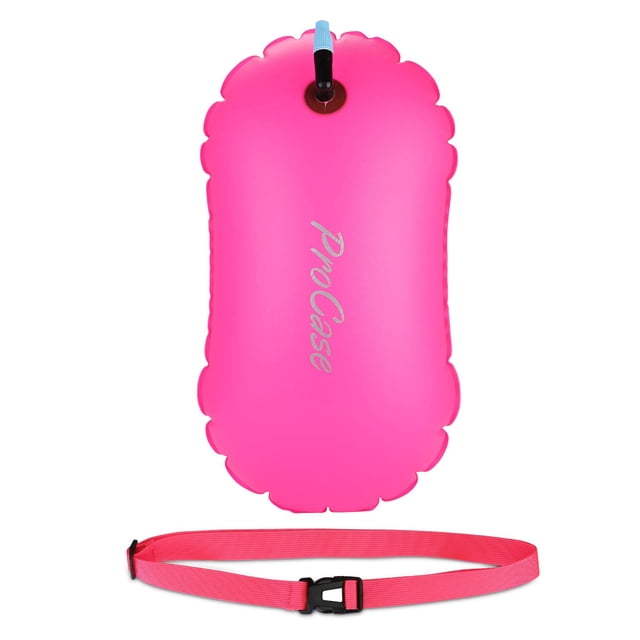 Burbuja de natación Swim Buoy Float ProCase, burbuja de seguridad, color magenta