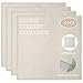 thumbnail image 3 of Cheesecloth, Precut 20x20Inch, Grade 90 Hemmed Cheese Cloths for Cooking Reusable and Washable, 100% Unbleached Pure Cotton Muslin Cloths for Straining Butter, Cheese, Nut Milk (4 Pieces), 3 of 4
