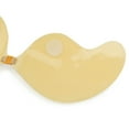 thumbnail image 6 of DODOING Womens Push Up Sticky Strapless Backless Silicone Self Adhesive Invisible Bra Cute Mango Shape, 6 of 6