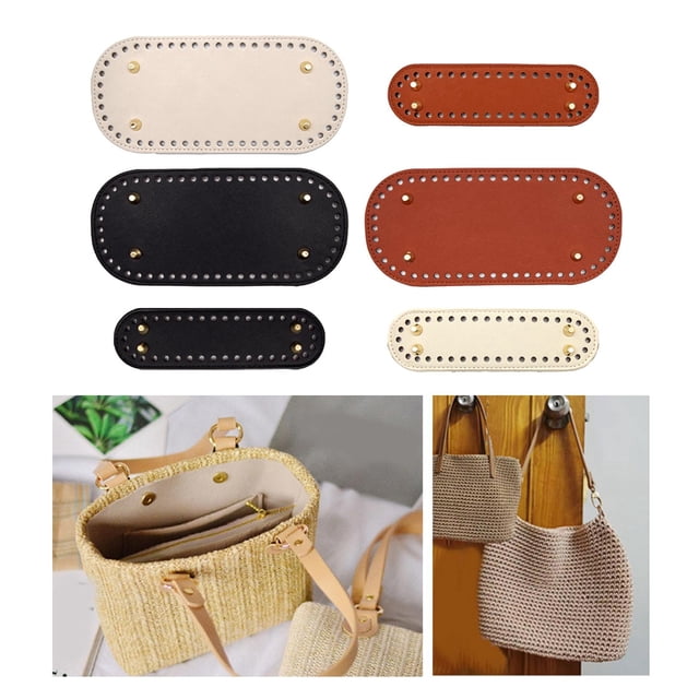6x Bolso de cuero de PU Base de remache de punto inferior Accesorios de monedero cruzado Suministros de fabricación de monedero Almohadilla moldeadora Baoblaze almohadilla moldeadora