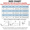 thumbnail image 5 of Womens Lightweight Knit Walking Shoes Comfortable Non Slip Sneakers Buckle Strap Casual Breathable Flat Running Shoes, 5 of 5