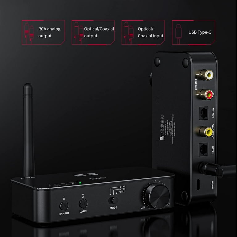 FiiO BTA30 PRO Transmitter Receiver Wireless Bluetooth 5.0 Long