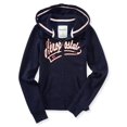 thumbnail image 1 of Aeropostale - Sudadera con capucha para mujer con texto elegante, azul, pequeño Aeropostale Sudadera, 1 of 2