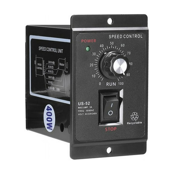 1 x Motor Speed Controller-Black