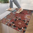 thumbnail image 3 of Bohemian Brown Geometry (5) Door Mat 30 X 17 Inch Welcome Doormat Indoor Outdoor Entrance Floor Mat Non Slip Spring Summer Decor Rubber Mats, 3 of 6