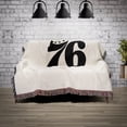 thumbnail image 2 of Chad & Jake Philadelphia 76ers Woven Blanket, 2 of 2