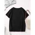thumbnail image 2 of Women's Fashion T-Shirt "Cartoon Pink Panther" - Breathable Soft Blend, Casual Round Neck Short SleCamisetas para mujer, lindas camisetas con estampado gráfico, de manga corta, estilo casual, para ve, 2 of 5