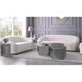 thumbnail image 2 of Meridian Furniture Table Basse Modulaire Hexagonale Chromée Brossée 3 Pcs, 2 of 3
