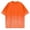 Orange, variant on Aursykel Breathable Cotton Tee Top for Men Baggy Loose Short Sleeve T Shirt Comfy Crew Neck Solid Color Tshirt