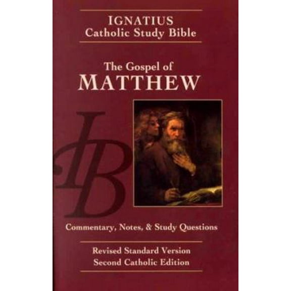 Pre-Owned Gospel of Matthew: Ignatius Study Bible (Paperback) 0898708176 9780898708172