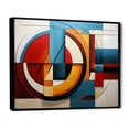 thumbnail image 2 of Designart "Geometric Precision I" Modern Floater Framed Canvas Wall Art, 2 of 7
