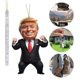 thumbnail image 5 of Abalorio Trump Adorno Donald Acrílico para Espejo Coche, 5 of 9