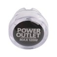 thumbnail image 2 of 1Pc Car Socket Protective Cover Power Outlet Button Cap Vehicle Accessories Transparent, 2 of 8