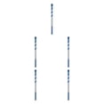 thumbnail image 3 of sweethay Brocas triangulares, juego de perforación multifuncional, equipo de taller de sierra de agujero de pared multiusos de alta densidad, Type2 NO2, 3 of 6