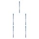 thumbnail image 2 of Eigraketly Broca helicoidal triangular, juego de perforación multifuncional, equipo de taller de aleación para baldosas de cerámica, Type2 NO2, 2 of 6