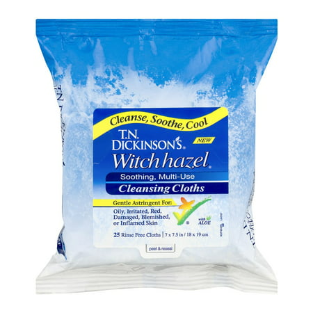 T.N. Dickinson's Witch Hazel Cleansing Cloths - 25