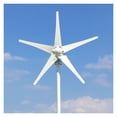 thumbnail image 1 of Wind Turbine 800w 12v 24v Generator With 6 Blades Free PWM Controller For Home Use ,Easy to Install, 1 of 2