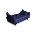 thumbnail image 2 of Sofa Cama Makora Lino Azul Tecnología Beehive Airflex Foam Modelo Silvestre, 2 of 9
