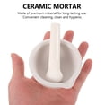 thumbnail image 7 of Pretyzoom 2Sets Ceramic Pestle and Grinding Bowl Set for Household Spices Pills and Seasoning, 7 of 7