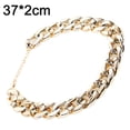 thumbnail image 2 of Metal Gold Chain Necklace Pet Chain Collar Adjustable Pet Jewelry And Accessories-Guangdong Gold, 2 of 5