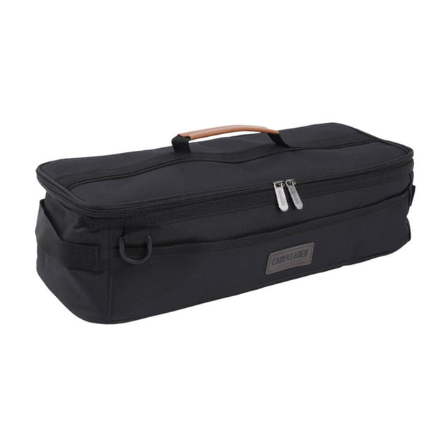 Bolsa para postes de tienda de campaña, bolsas de gran capacidad, bolsa resistente para estacas de tienda, almacenamiento de estacas de tienda negro