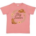 thumbnail image 3 of Inktastic Big Sister Cowgirl Boys or Girls Toddler T-Shirt, 3 of 5