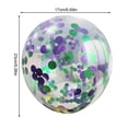 thumbnail image 4 of ruzhgo 1 Bag Party Balloons Elastic Round Transparent Bright Piece Birthday Decorations Creative Useful Fast Adsorption Wedding Adorns Type8, 4 of 5