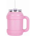 thumbnail image 1 of Termo de Acero Inoxidable de Doble Pared, 1.5 L Termo Grande, Vaso de Viaje Aisl con Tapa y Pajita, Mantiene el Frío Durante 10 Horas y el Calor Durante 8 Horas (Rosa), 1 of 3
