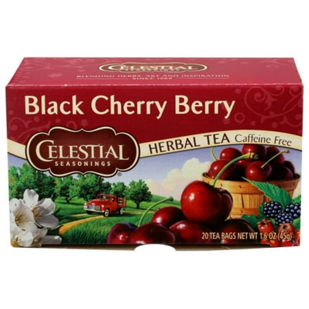 Celestial Seasonings Herbal Tea Caffeine Free Black Cherry Berry