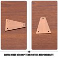 thumbnail image 3 of YOSADIER Cubierta De Truss Rod Para Guitarra Y Bajo Material Metal Marrón, 3 of 8