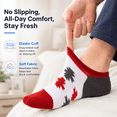 thumbnail image 4 of LITERRA Mens 12 Pairs No Show Socks Low cut Invisible Non Slip Thin Socks for Men, 4 of 6