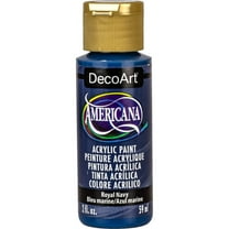 DecoArt Americana Acrylic Paint, 2 oz, Blue Color Family, Matte Finish