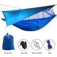 thumbnail image 3 of Suministros para exteriores Cortina de cielo triangular multifuncional Protector solar impermeable Tienda de campaña para exteriores Suministros para acampar Paño de sombra de playa Paño de piso, 3 of 5
