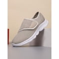 thumbnail image 2 of Unisex Wide Width Walking Shoes with Adjustable Closure – Anti-slip Comfort Sneakers Air Cushion Sole, Easy Fit for Sensitive Feet, 2 of 7