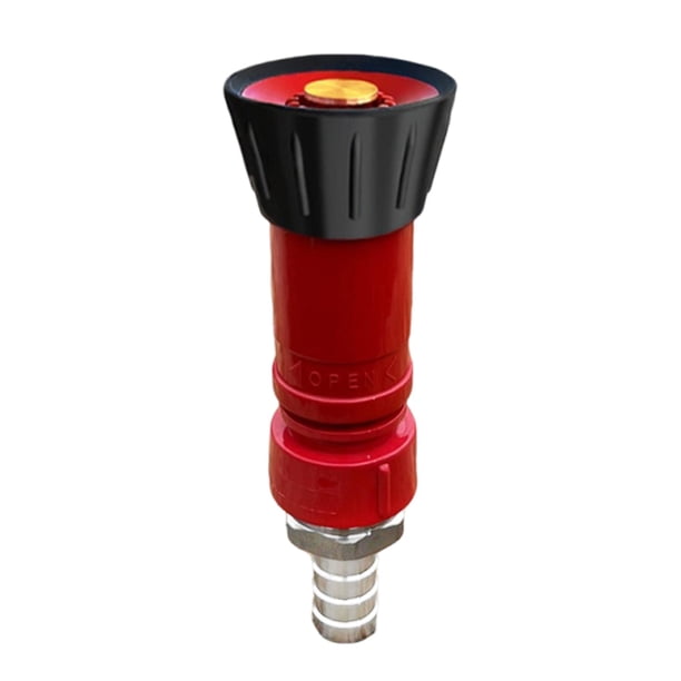 Boquilla de agua de rociadora de alta presión Boquilla de agua Multipropósito Redio pesado Rojo para la limpieza del hogar Jardinería de jardinería 1.9 cm