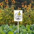 thumbnail image 6 of Eveokoki Fruit Signs For Garden With Stake Pear Yard Sign Vegetable Garden Label Stakes Plant Markers For Outdoor Plants Waterproof 8x12inch Nursery Garden Fruit Outdoor Sign, 6 of 6