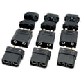 thumbnail image 2 of Maclan Racing HADMCL4269 3 Female & 3 Male Plugs Connectors, Black, 2 of 2