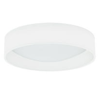 Dainolite 15" LED Flush Mount, White Shade