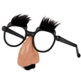 thumbnail image 3 of Funny Groucho Marx Glasses with Large Nose and Fuzzy Eyebrows, Classic Disguise Costume Accessories for Gifts, 3 of 6