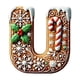 thumbnail image 2 of Seyotauo 26 Gingerbread Alphabet Letter Ornaments, Christmas A to Z Letters - Xmas Tree Hanging Ornaments for DIY Crafts, 2 of 4