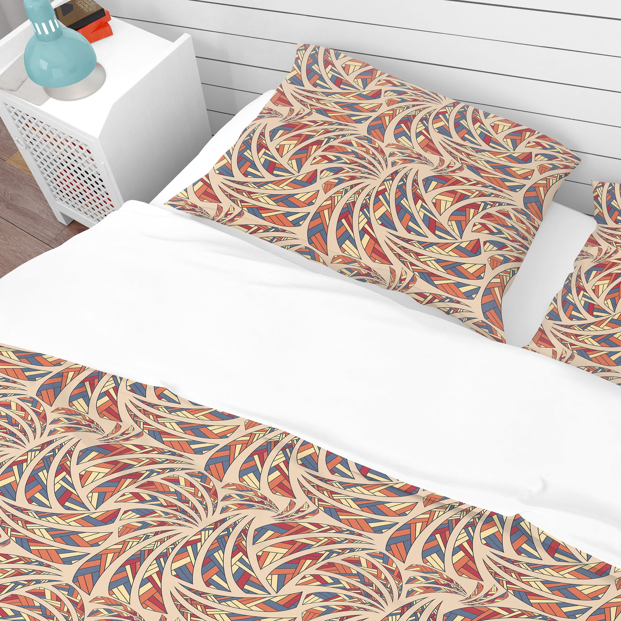 Designart 'Ethnic Pattern' Bohemian & Eclectic Duvet Cover Set