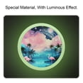 thumbnail image 2 of Flamingo Fluorescent Drawer Pulls with Screws - Round 4-Pack - Glow-in-the-Dark Knobs - Suitable for Cabinets, Wardrobes, Dressers - Furniture Decor - Door Handles, Drawer Hardware, 2 of 6