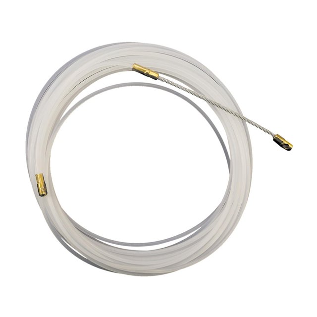 Guía Jalacables Tulmex Nailon Blanco 10M