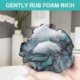 thumbnail image 2 of Paquete de 10 esponjas de lufa para ducha de baño de 55 g, esponja de baño exfoliante para mujeres y hombres: Exfolia calmante para rostro y cuerpo, 2 of 5