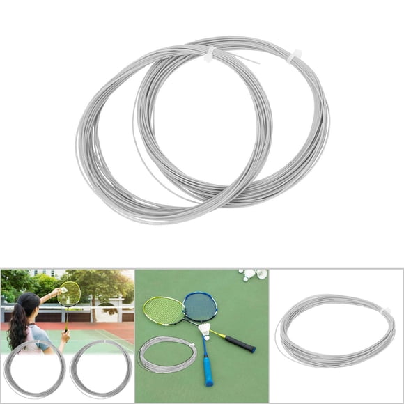 Línea de Cuerda de Bádminton, Línas de Raqueta de Abrenamiento de Alta Flexibilidad de 10 M, 5 Colores Disponibles, Gran Accesorio Con Longitud Práctica
