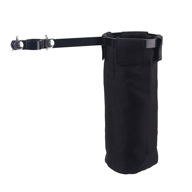 Bolsa para baquetas para instrumentos de percusión Soporte para baquetas Accs Resistente Negro