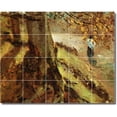 thumbnail image 1 of Ceramic Tile Mural-John Constable Country Painting 239. 21.25" w x 17" h using (20) 4.25 x 4.25 ceramic tiles, 1 of 3