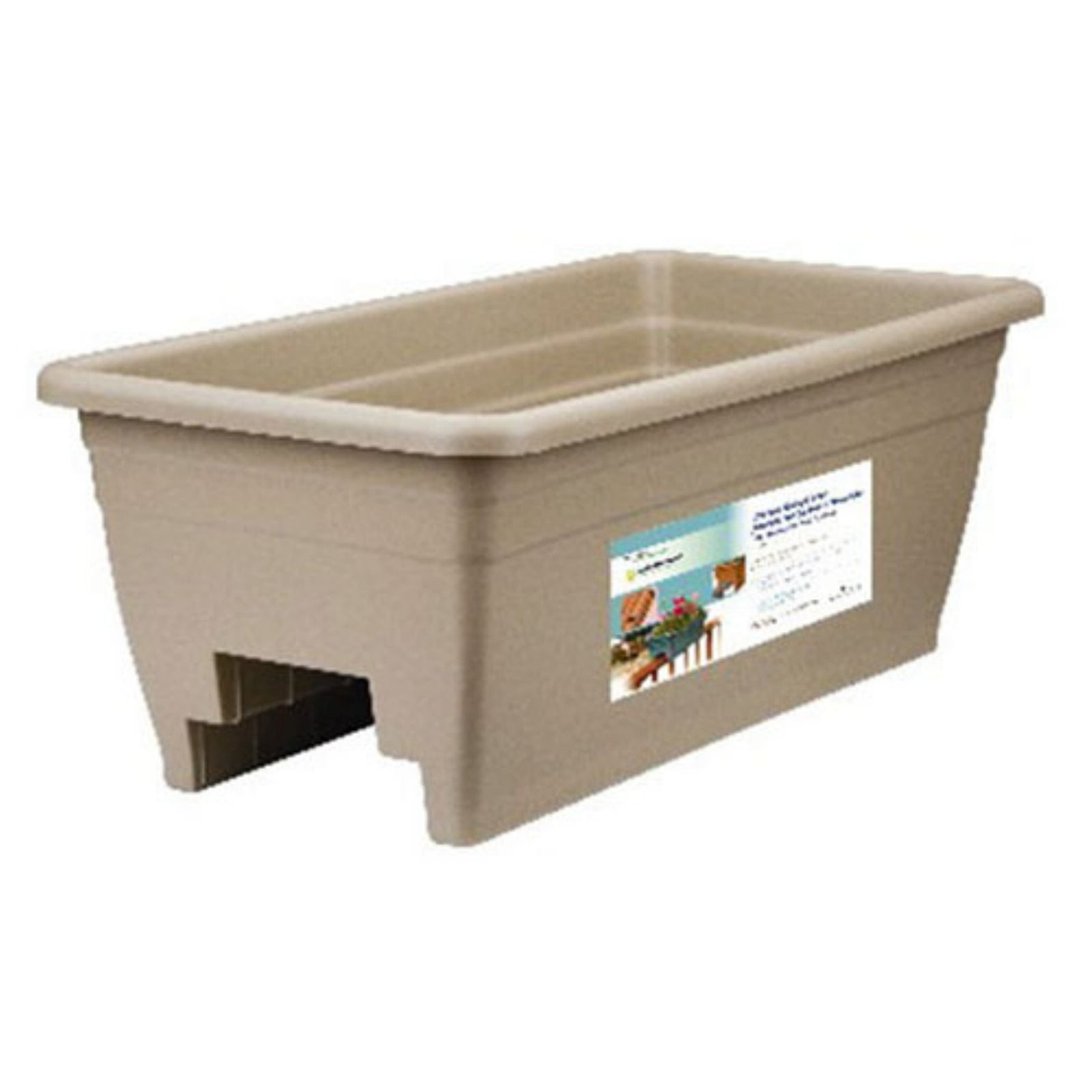 Akro-Mils Deck Rail Planter Set of 2 by MYERS INDUSTRIES INC